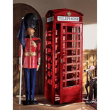 British Telephone Booth Replica England Bright Red 94H