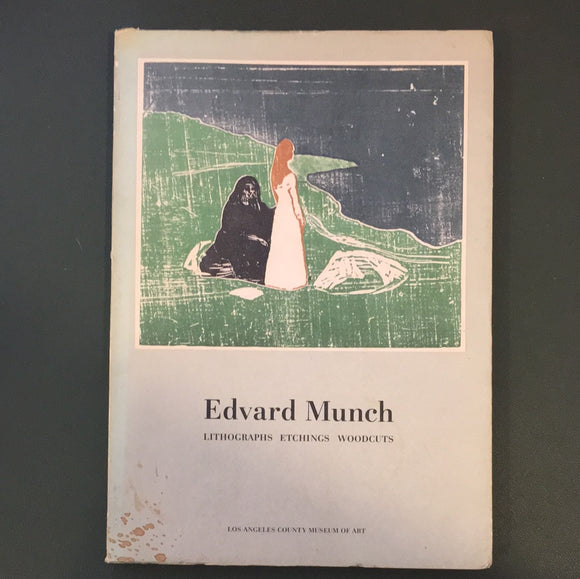 Book - Edvard Munch Lithographs Etchings Woodcuts attic no returns