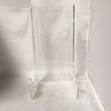 Large Acrylic Display Stand for relief or deep object AS IS ATTIC no returns