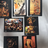 Small Prints Bosch Klimt Modigliani Toulouse-Lautrec set of seven 8L AS IS ATTIC no returns