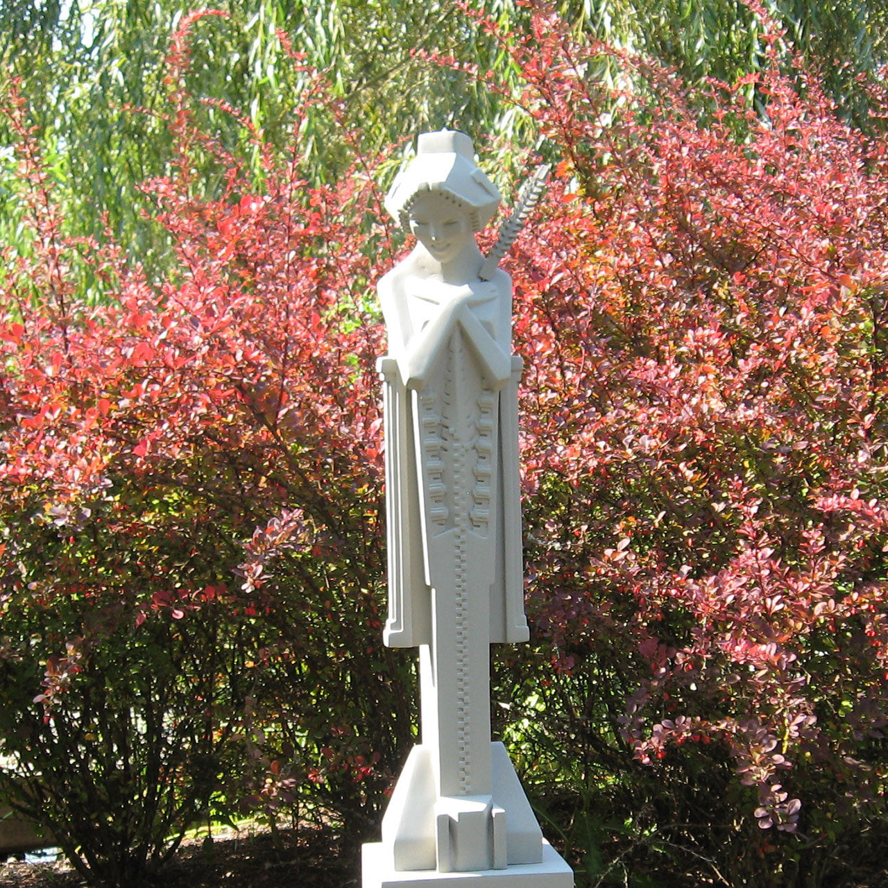 Frank Lloyd Wright Sprite Garden Statue with Baton, Assorted Sizes - Museumize.com
