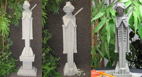 Frank Lloyd Wright Sprite Garden Statue with Baton, Assorted Sizes - Museumize.com