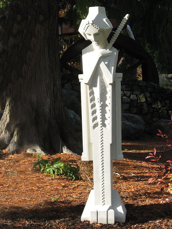 Frank Lloyd Wright Sprite Garden Statue with Baton, Assorted Sizes - Museumize.com