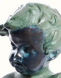 Museumize:French Girl Bust, Lost Wax Bronze - 7889