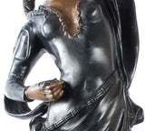 Museumize:French Lady with Bird Statue, Lost Wax Bronze - 7928