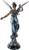 Museumize:Inspiration Angel in Flight Statue, Lost Wax Bronze - 7931