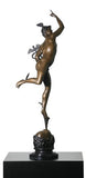 Museumize:Mercury / Hermes Lost Wax Bronze Sculpture by Giambologna 32H
