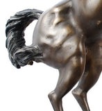 Museumize:Pegasus Rearing with Wings Horse Statue, Lost Wax Bronze 24H - 7941
