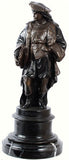 Museumize:Rembrandt Standing Statue, Lost Wax Bronze - 7933
