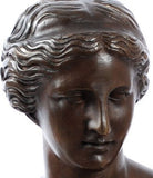 Museumize:Venus de Milo Greek Bust, Lost Wax Bronze - 7939