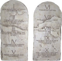 Museumize:Ten Commandments Wall Hanging Relief Set 13H - 5331