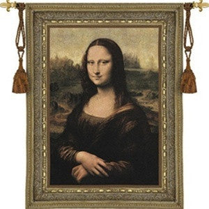 Museumize:Mona Lisa by Leonardo da Vinci Tapestry - 6794